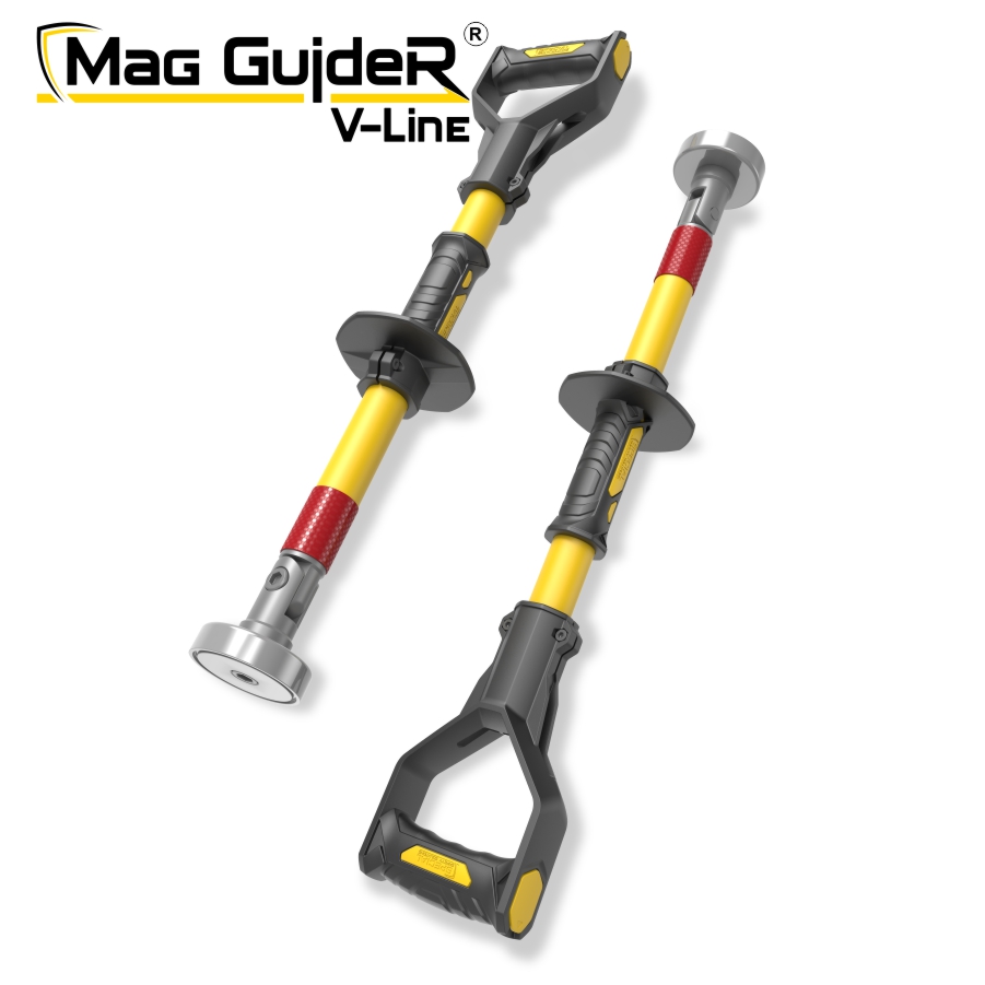 Инструмент безопасности для грузоподъемных работ магнитный Mag GuideR ™ V-Line STMGV 225