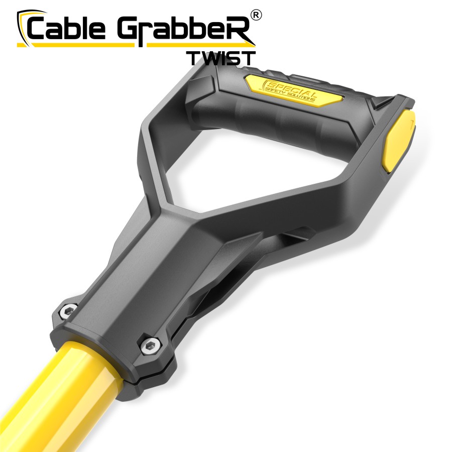Инструмент безопасности для ручного перемещения кабелей, рукавов, труб Cable GrabbeR TWIST STCGT 90